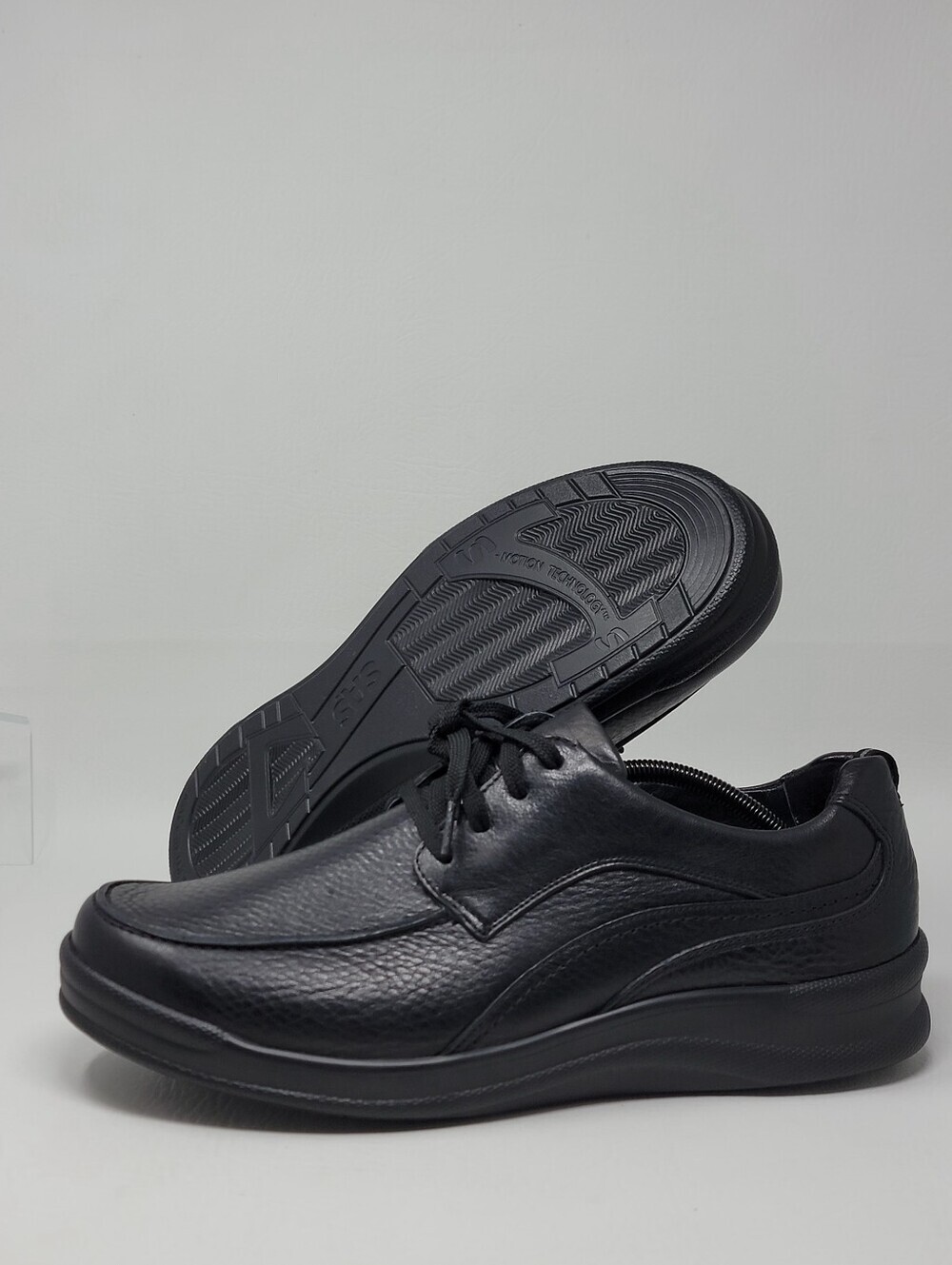 SAS Move On Walking Shoes Oxfords Sneakers Mens Size 12.5 M Black Leather New